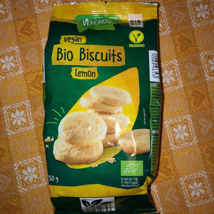 photo of Vemondo Vegan bio biscuits lemon shared by @doomkitty on  05 Jan 2022 - review