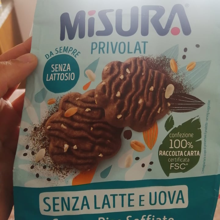 review photo of Misura Biscotti con cacao e riso soffiato - Privolat shared by @silviabilotta on 21 Apr 2022 - review