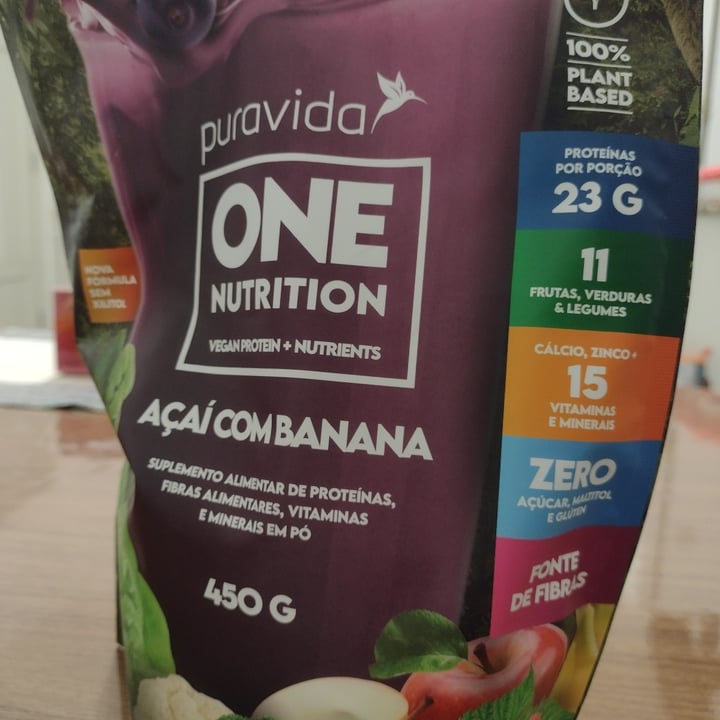 photo of Pura vida vegan One Nutrition Vegan Protein shared by @cassiae7 on  02 May 2022 - review
