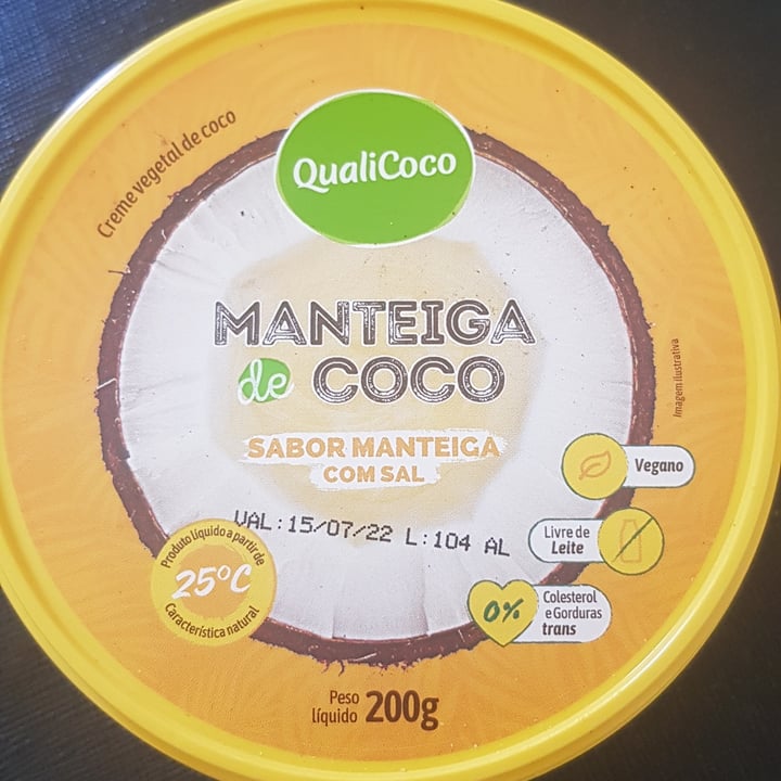 review photo of Qualicoco Coconut Butter - Flavored Butter shared by @fabianamarins on 01 May 2022 - review