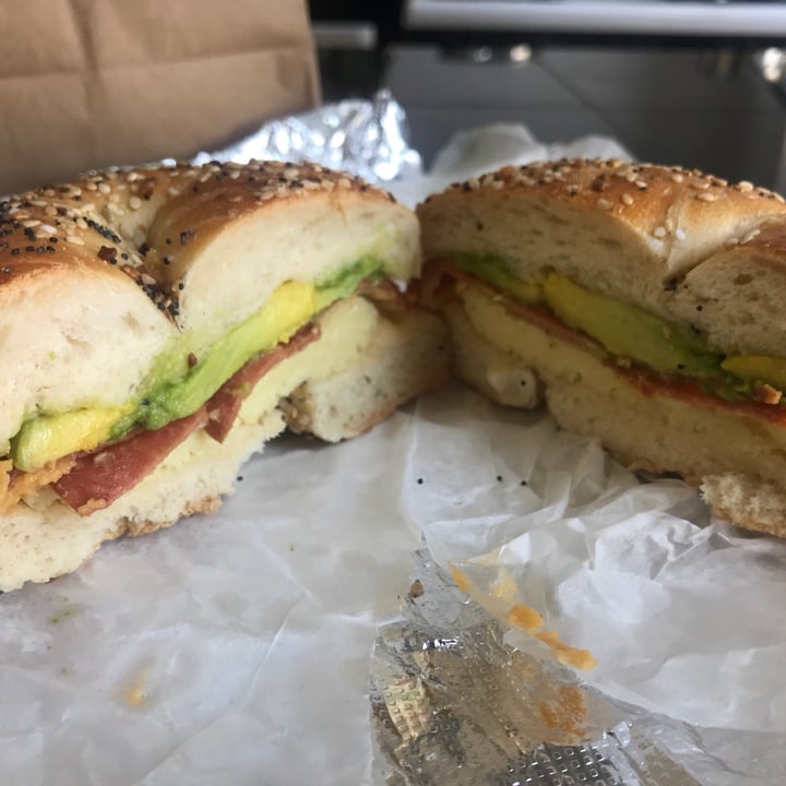 photo of Greenberg's Bagels Bed Stuy Everything Bagel (Vegan B,E&C) shared by @michael93l on  23 Jun 2020 - review