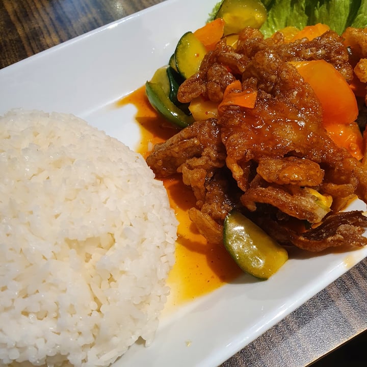 review photo of D' Life Sweet & Sour Abalone Mushroom Rice shared by @marshmelody on 16 Oct 2022 - review