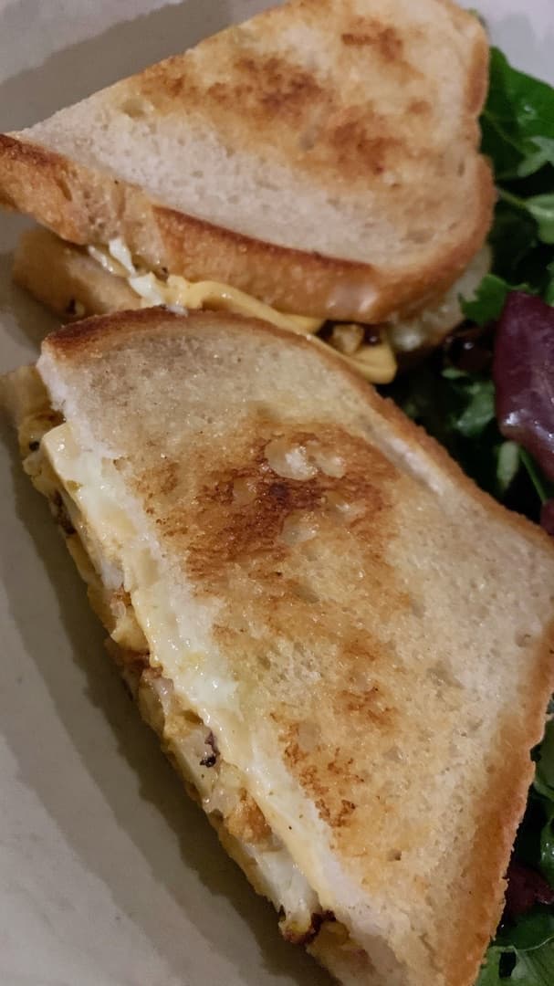 Photo of the dish “Cauliflower Grilled Cheese”