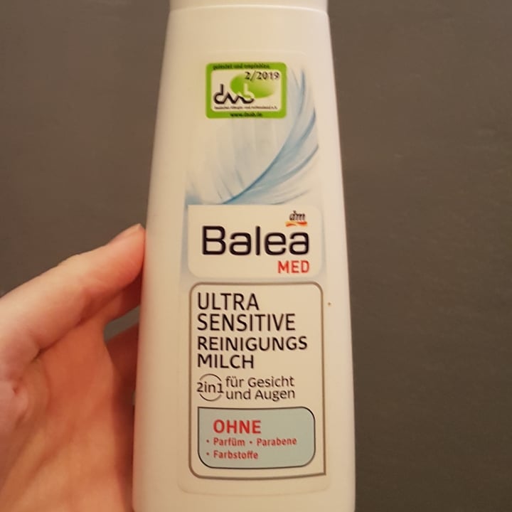 photo of Balea Ultra Sensitive Reinigungsmilch shared by @tena on  22 May 2021 - review