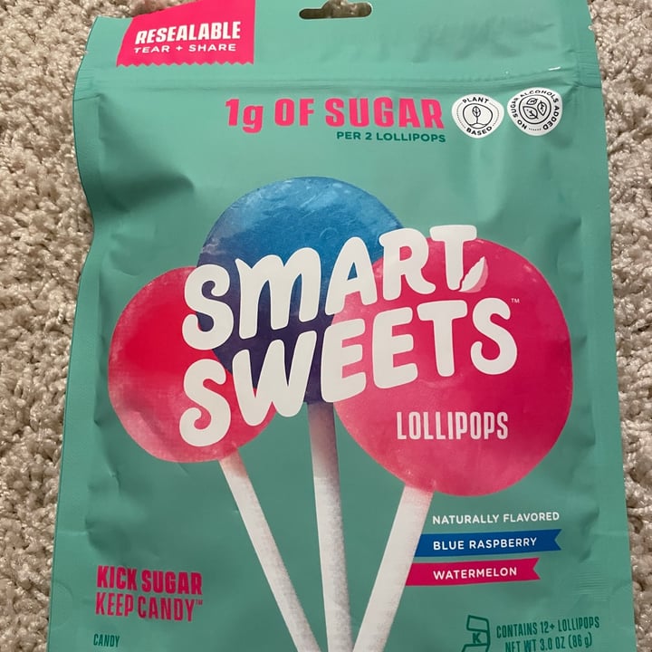 photo of Smart Sweets Lollipops shared by @karenasp on  14 Jan 2022 - review