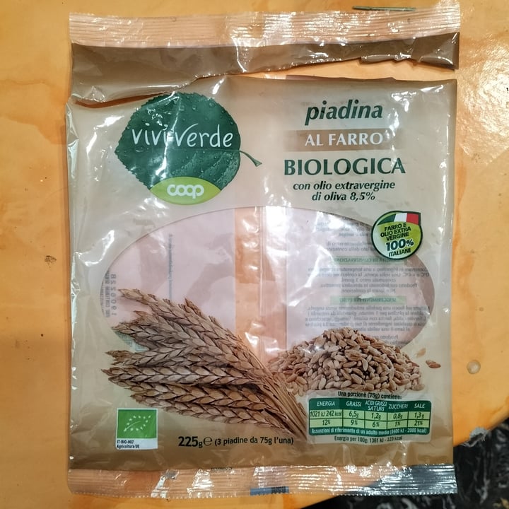 review photo of Vivi Verde Coop Piadina Al Farro shared by @fede82 on 02 Jun 2022 - review