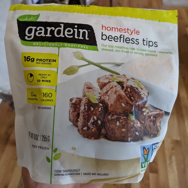 review photo of Gardein Homestyle Beefless Tips shared by @williamwolf on 31 Aug 2021 - review