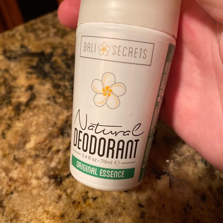 review photo of Bali Secrets Bali Secrets Natural Deodorant | Original Essence shared by @fuegapants2020 on 22 Jan 2020 - review