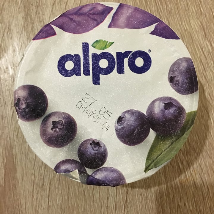 photo of Alpro Blueberry Yogurt shared by @gillhibbitt on  08 May 2021 - review