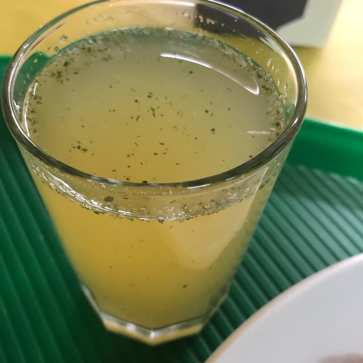 photo of Restaurante Vegetariano Jengibre Limonada con hierbabuena shared by @vilov on  23 Jan 2022 - review