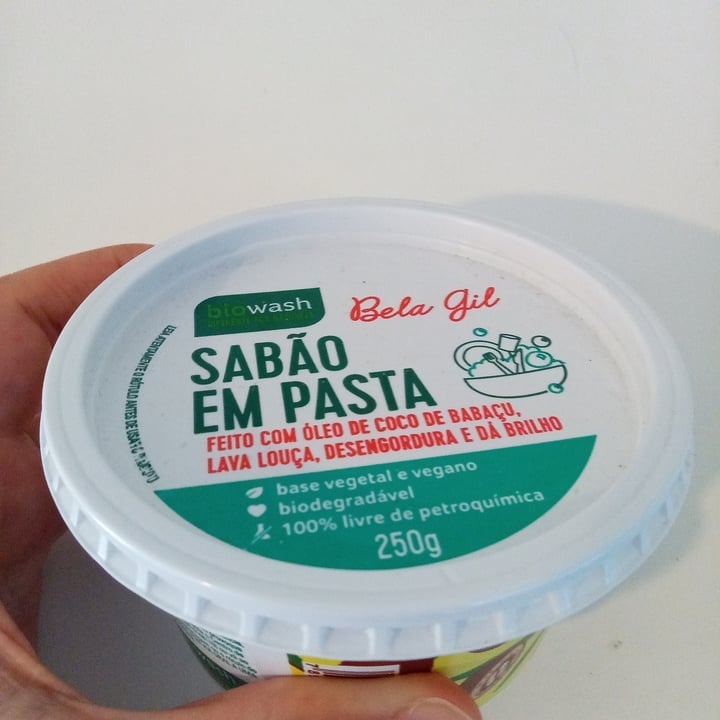 photo of Biowash Sabão em pasta Bela Gil shared by @priscillabaptista on  14 Jul 2022 - review