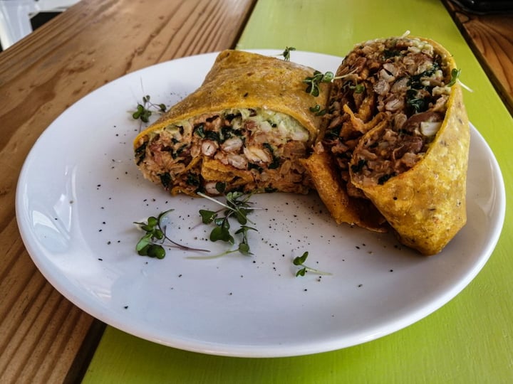 photo of The Kind Kitchen Black Bean Burrito shared by @bianca on  05 Aug 2019 - review