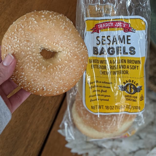 【11本】Trader Joe’s ベーグルセサミ bagel sesami Trader Joe's Sesame Bagels Reviews | abillion
