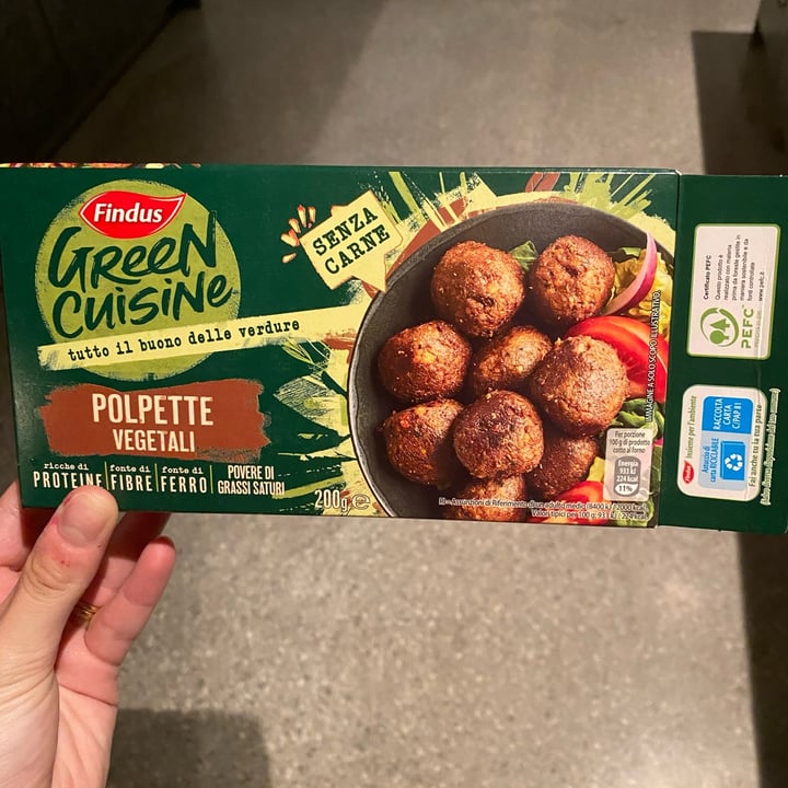 review photo of Green Cuisine Polpette Vegetali shared by @alicesabalino on 12 Jun 2022 - review