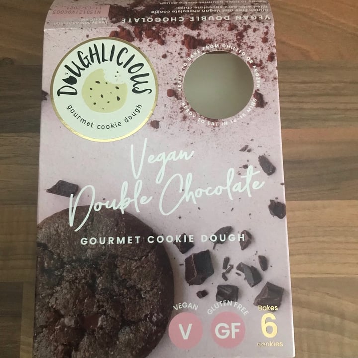 Doughlicious Vegan Double Chocolate Gourmet Cookie Dough Review abillion