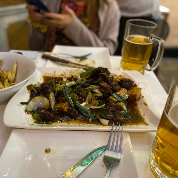 review photo of Vegan Dealer seitan con tofu mongoliano shared by @mauricioserrano on 06 Dec 2020 - review