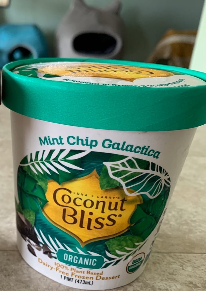 photo of Coconut Bliss Mint Chip Galactica shared by @julieschultz54 on  31 Dec 2019 - review
