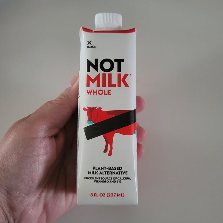 photo of NotCo Not Milk Whole shared by @pigsareawesome on  14 May 2022 - review