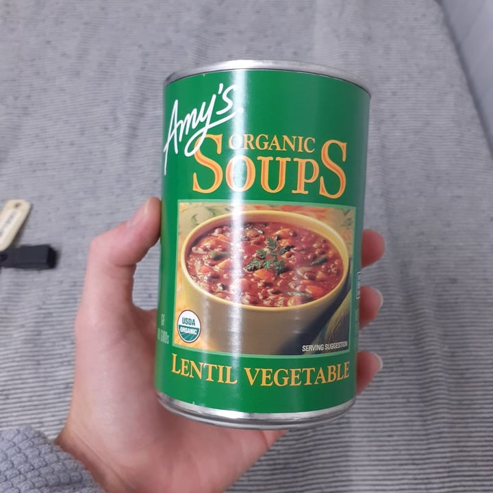 review photo of Amy’s Amy's Organic Lentil Vegetable Soup shared by @savvysweetpotato on 05 Apr 2020 - review