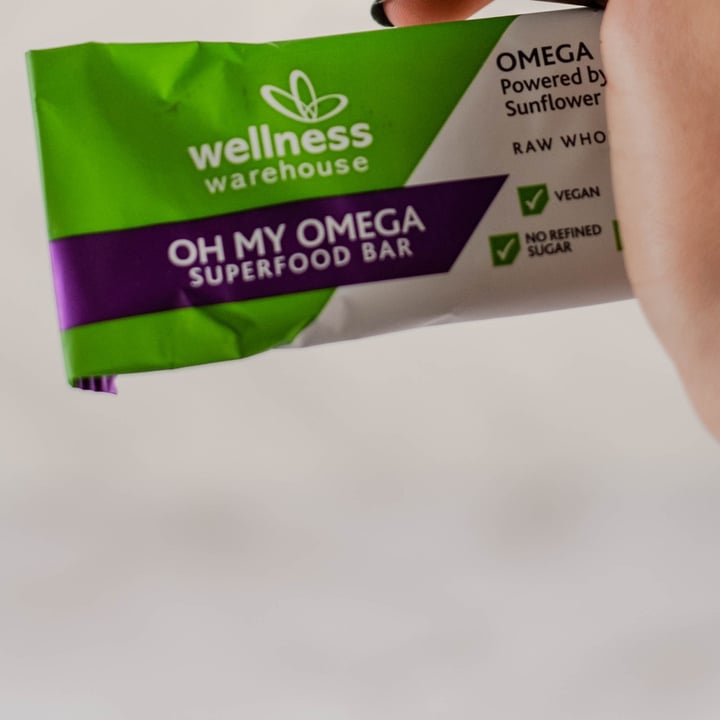 photo of Wellness Warehouse Oh my omega superfood bar shared by @theleafeaters on  18 Dec 2021 - review