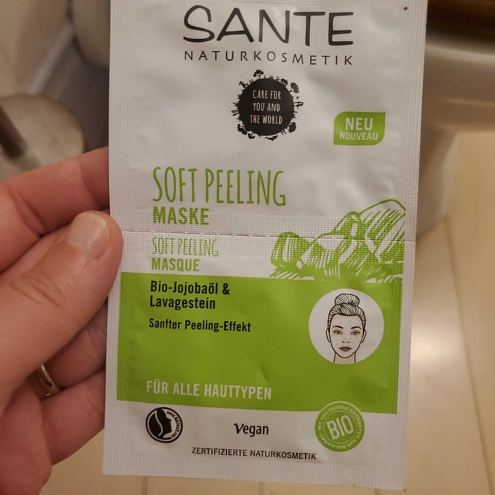 review photo of Sante Naturkosmetik Soft peeling mask shared by @chiaradi on 14 Apr 2022 - review
