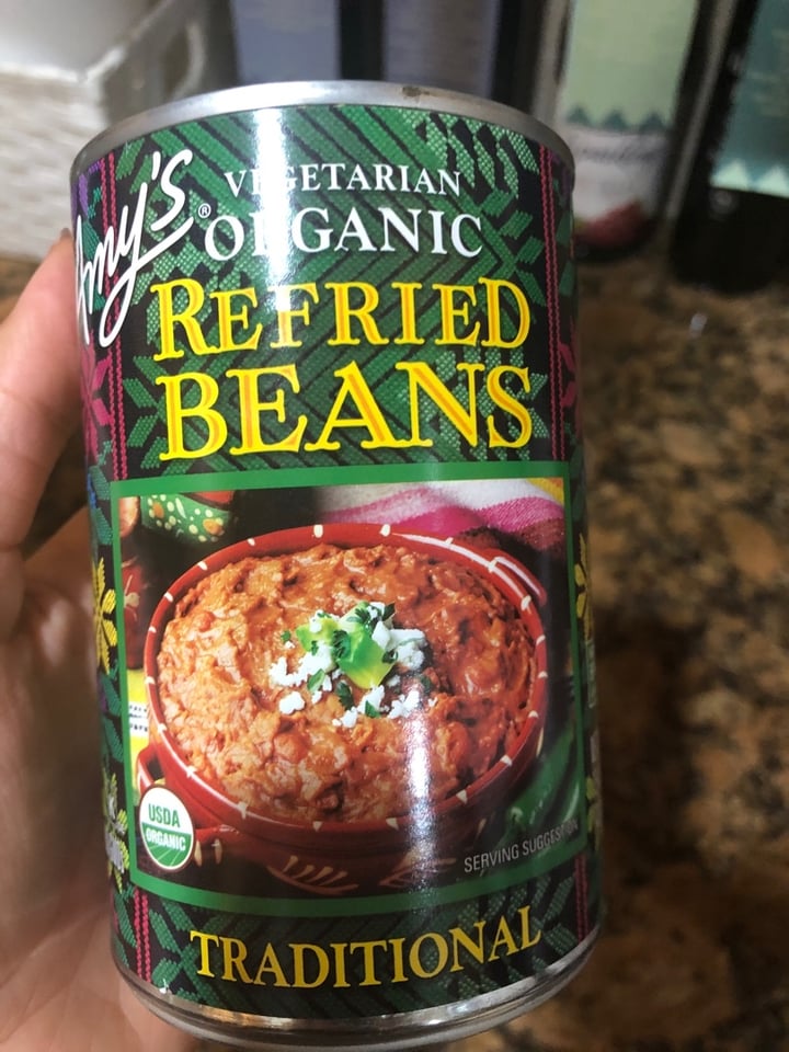 photo of Amy’s Organic Refried Beans shared by @ginagentile617 on  16 Feb 2020 - review