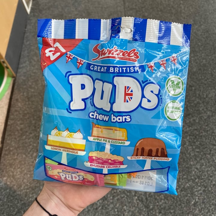 photo of Swizzels Great British puds chew bars shared by @jamesm on  06 Mar 2022 - review