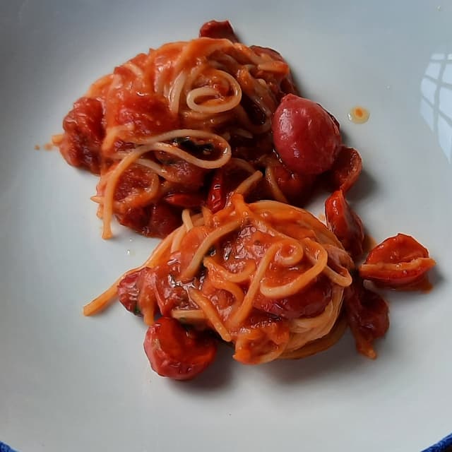 Foto del piatto “Spaghetti Freschi Trafilati Alla Chitarra”