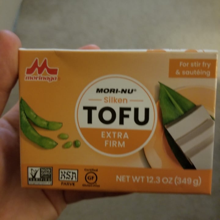 photo of Mori-Nu Extra Firm Silken Tofu shared by @veggie-abby on  30 Apr 2020 - review