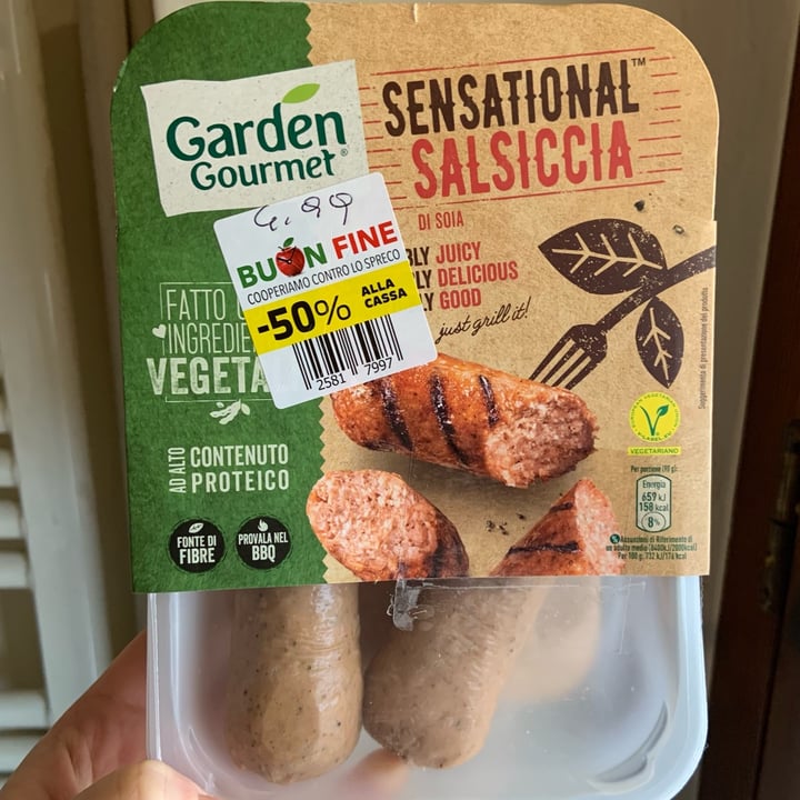 photo of Garden Gourmet Sensational Salsiccia shared by @josettep on  21 Mar 2022 - review