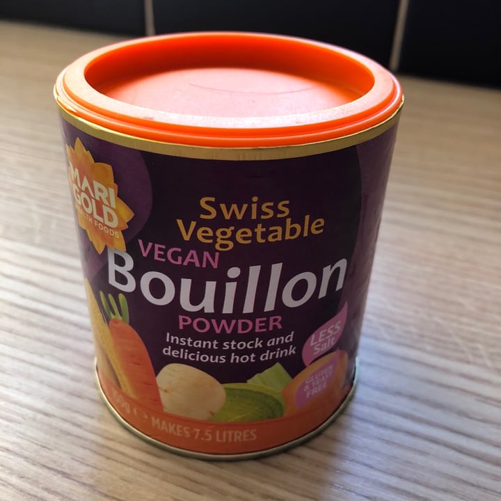 photo of Marigold Health Foods Organic Swiss Vegetable Vegan Bouillon Powder shared by @berry-vegan on  08 Mar 2020 - review