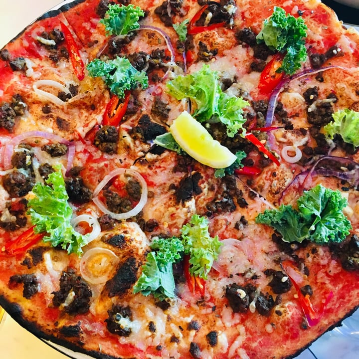 photo of PizzaExpress Impossible Curry Classic Pizza shared by @herbimetal on  31 Oct 2019 - review