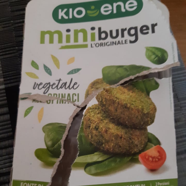 photo of Kioene mini burger agli spinaci shared by @lavaleraba on  23 Sep 2022 - review
