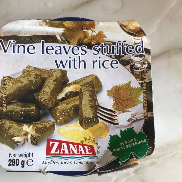 photo of Zanae Zanae vine Leaves Stuffed With Rice shared by @zebedee on  22 Apr 2020 - review