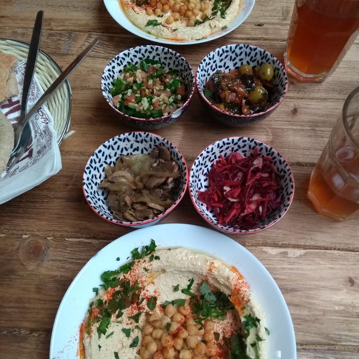 review photo of Humpit Hummus & Pita Bar The Classic with sides shared by @mrshummus on 26 Apr 2019 - review