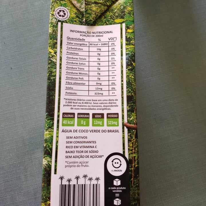 review photo of Natural Brasil Água de Côco - Edição Limitada Natural Brasil de Coco Água de Coco shared by @dicaoctober7654321ap on 07 May 2022 - review