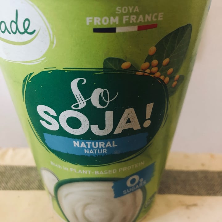 photo of Sojade Natural yogurt shared by @giadafab on  12 Apr 2022 - review