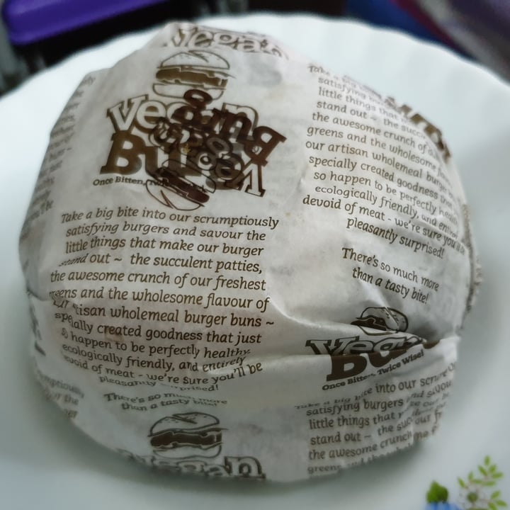 photo of VeganBurg Singapore Char-Grilled Satay Burger shared by @chrismemo on  22 Jul 2020 - review