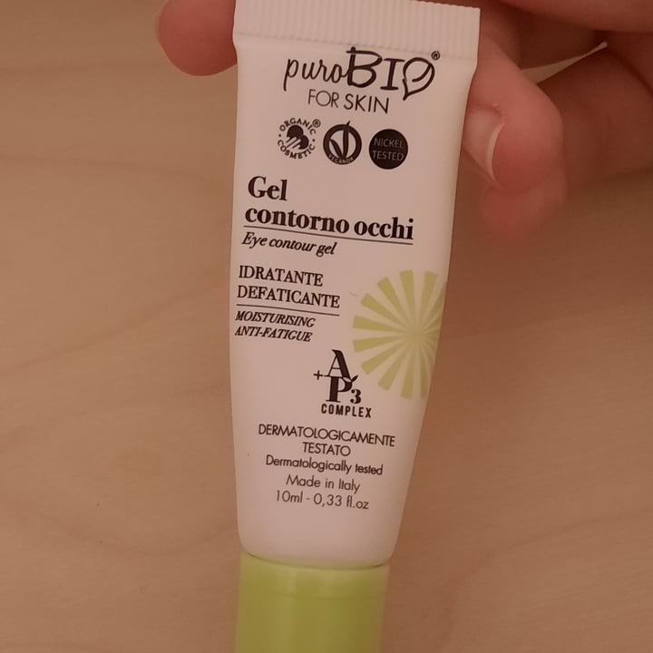 photo of PuroBIO Cosmetico Gel contorno occhi shared by @beax on  12 Apr 2022 - review