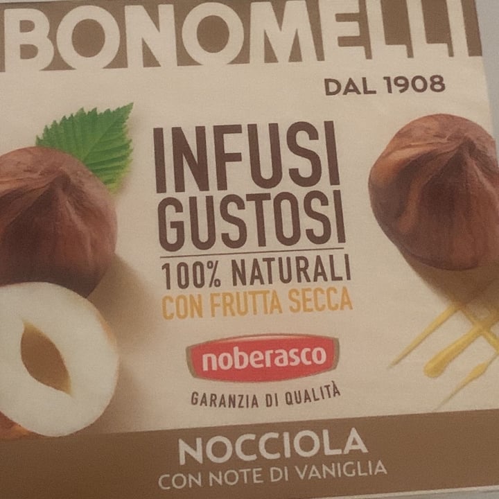 photo of Bonomelli Infusi Gustosi Nocciola Con Note Di Vaniglia shared by @francescachieppa18 on  21 Apr 2022 - review
