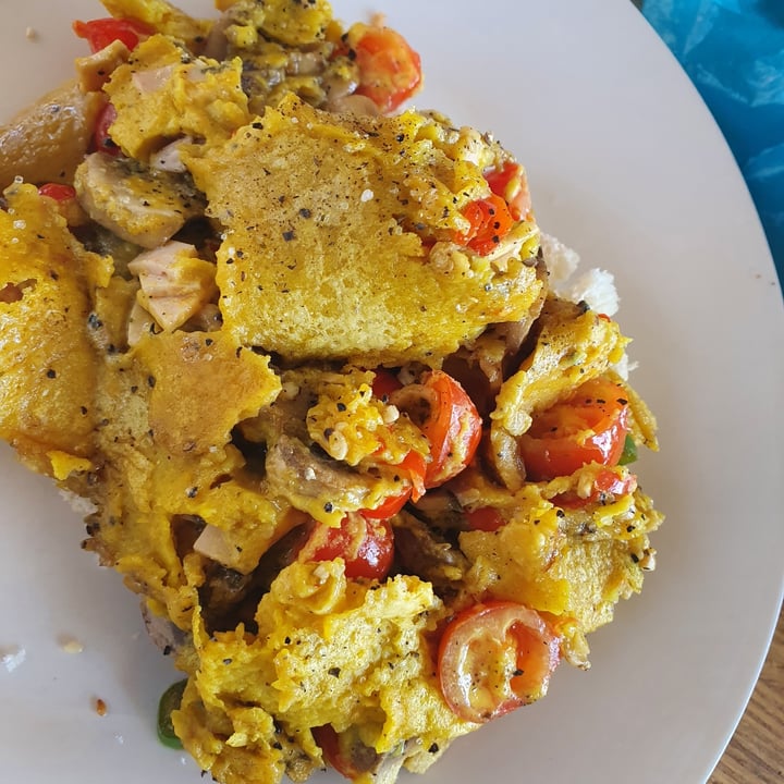 review photo of The Messy Vegan Omelette Mix shared by @josphua on 20 Oct 2020 - review