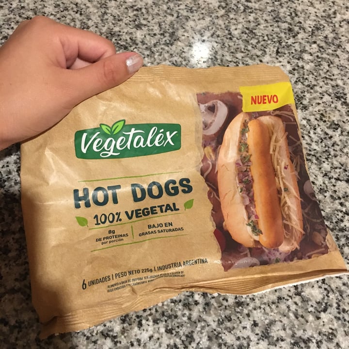 photo of Vegetalex Hot dogs 100% Vegetal shared by @luzpe on  15 Dec 2021 - review