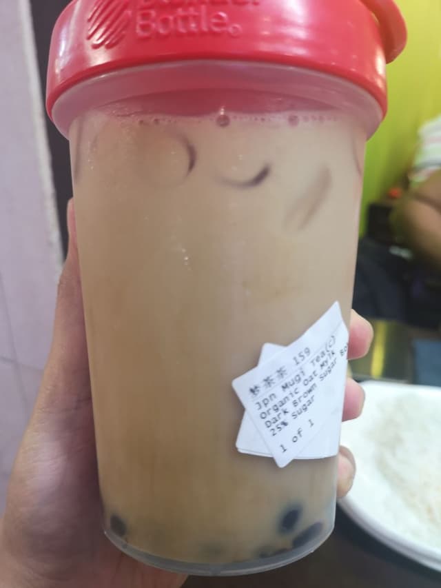 Foto del plato “Japanese Mugi Oat Milk Black Sugar Boba”