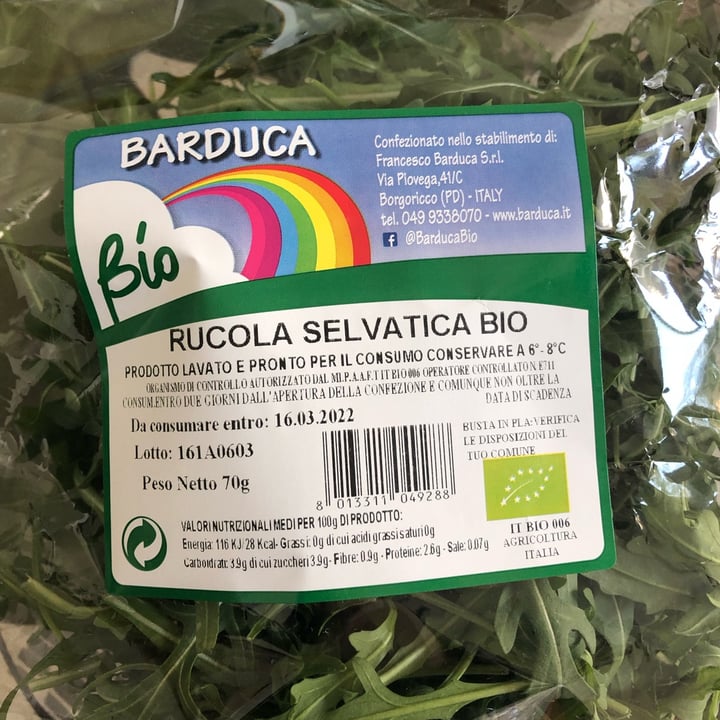Barduca Rucola Selvatica Bio Review