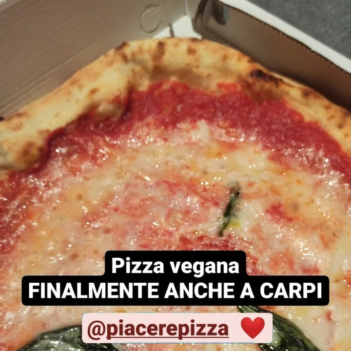 photo of Piacere Pizza Pizza Vegana shared by @bitterness on  24 Sep 2022 - review