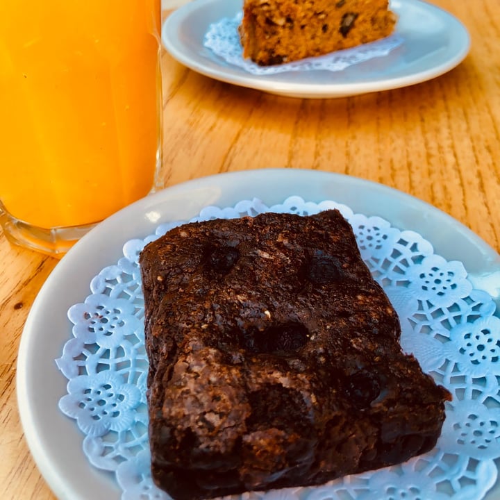 photo of Monk Coffee Brownie Vegano Con Arándanos shared by @magicvegan on  26 Oct 2020 - review