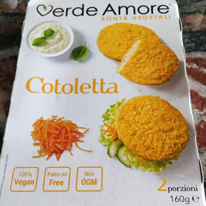 photo of Verde Amore Cotolette vegetali shared by @emmanora on  27 Nov 2021 - review