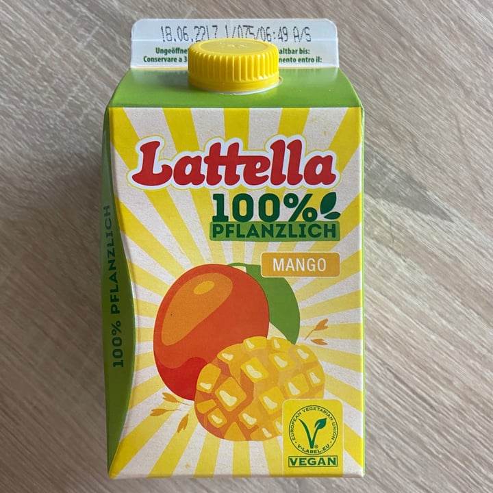 photo of Latella Mango vegan Latella Mango 100% pflanzlich shared by @sophie000 on  15 Apr 2022 - review