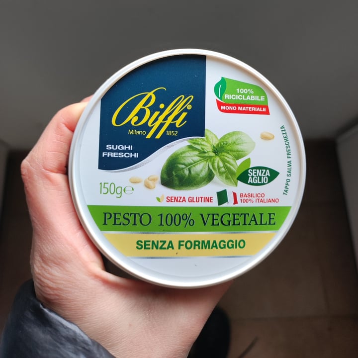 review photo of Biffi Pesto 100% Vegetale Senza Formaggio shared by @gregallo on 11 Mar 2022 - review