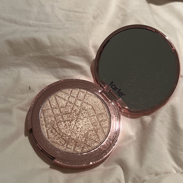 review photo of Tarte Cosmetics Shimmering glow Highlighter : Rose gold shared by @missmeaganlouise on 19 Oct 2022 - review